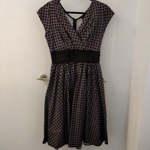 Polkadot flare dress